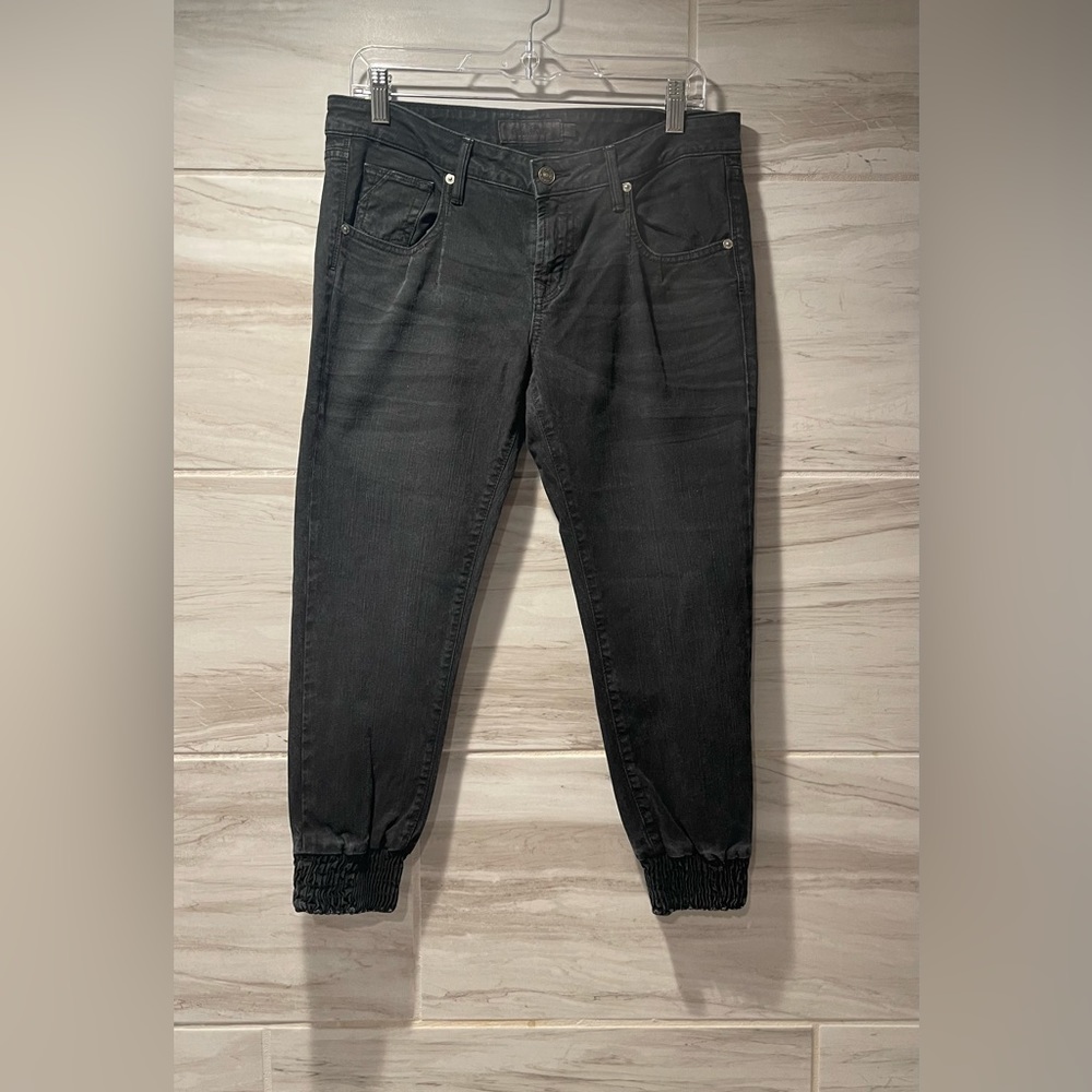 Raven Denim Jeans Smokey Wren Slouchy Slim Boyfriend Fit with Drop Rise Size 28